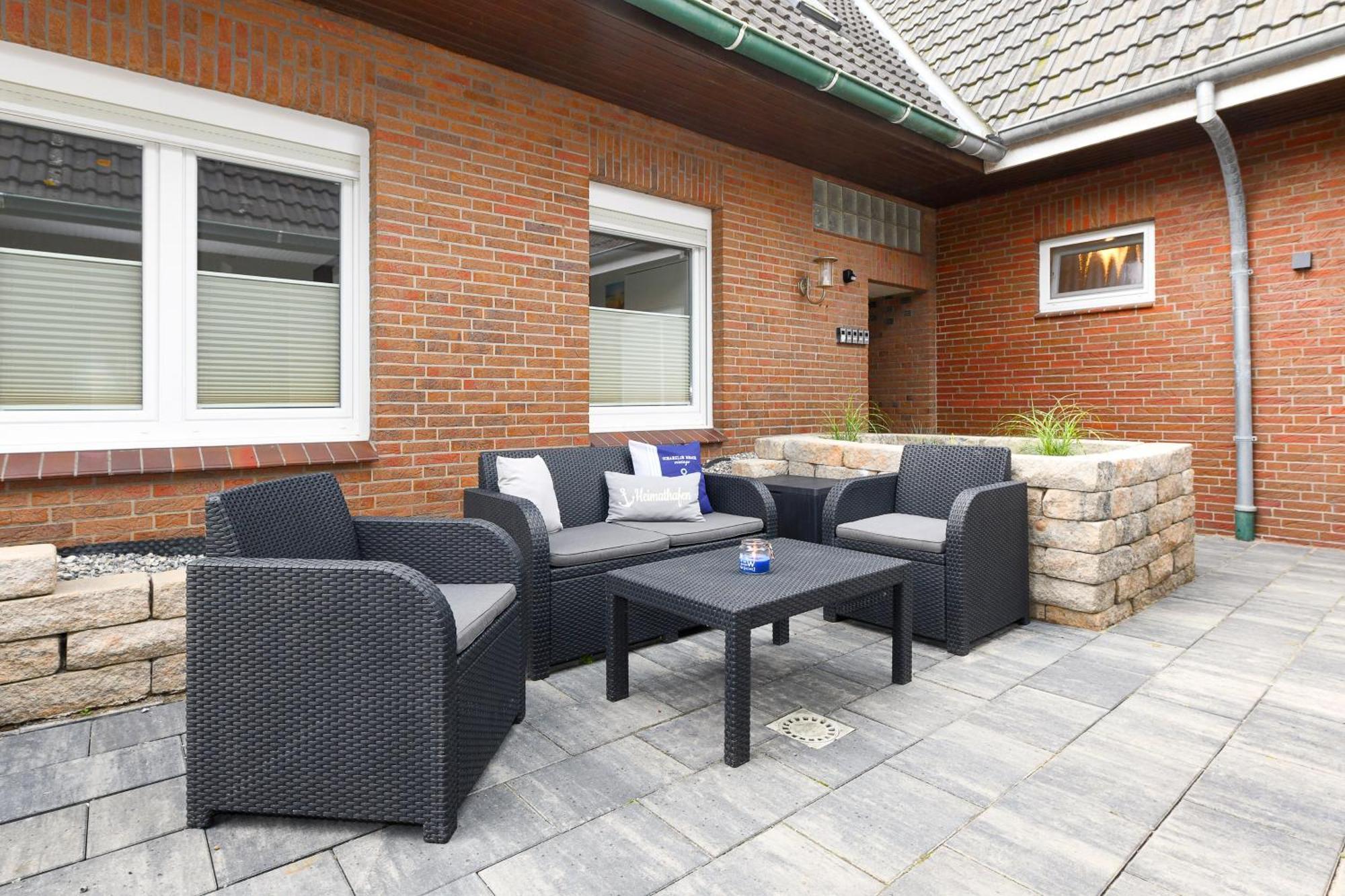 Ferienwohnung Haus Boje "Knurrhahn" Neuharlingersiel Exterior photo